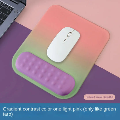 BowLift | Palmira Mouse Pad | Ergonomic & Stylish | Memory Foam Comfort | Non-Slip & Decorative