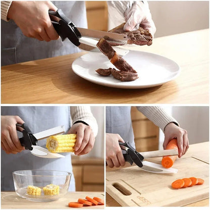 Skanto | 2-in-1 Knife with Cutting Board