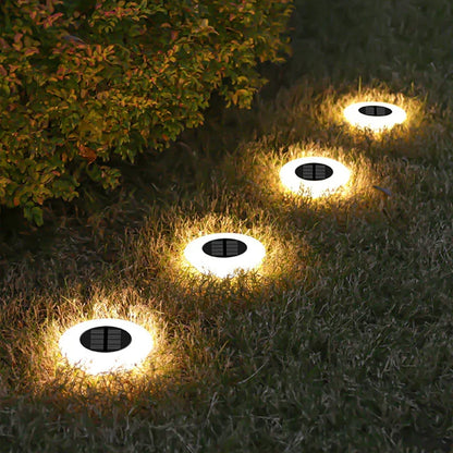 Solar Outdoor Path 4-piece Lights Brehn