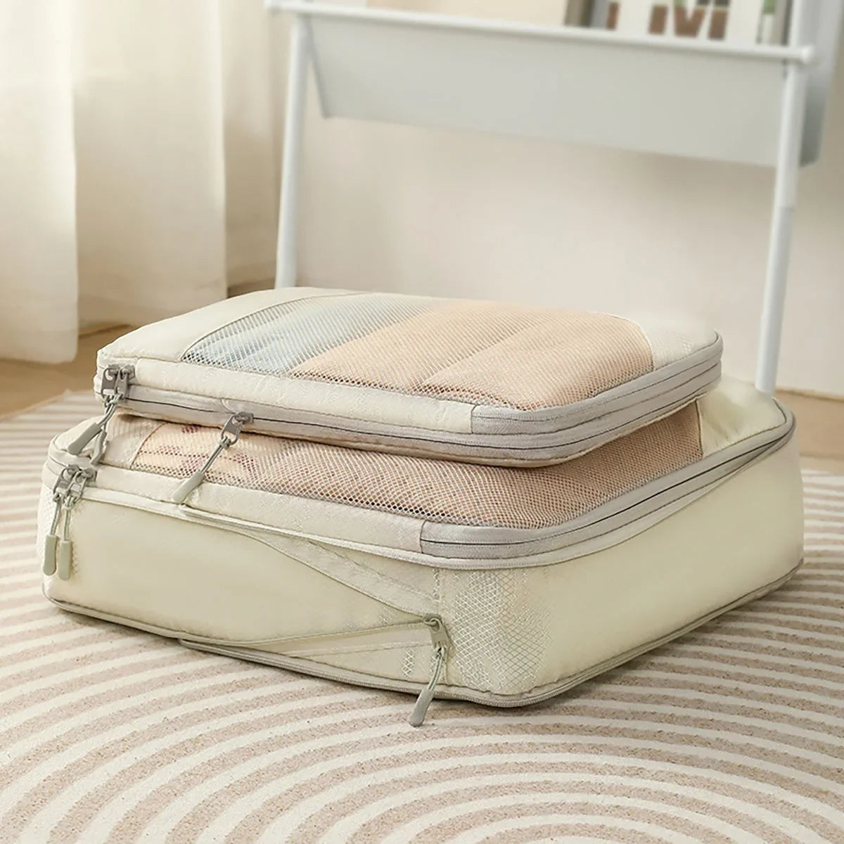 Skanto | PackNest Compression Organizer Set | 5-Piece | Space-Saving & Water-Repellent | Ideal for Travel & Everyday Use
