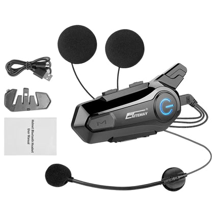 BowLift | Bluetooth Motorcycle Helmet Intercom Headset with 1000m Range & IPX6 Waterproof – RoadComm