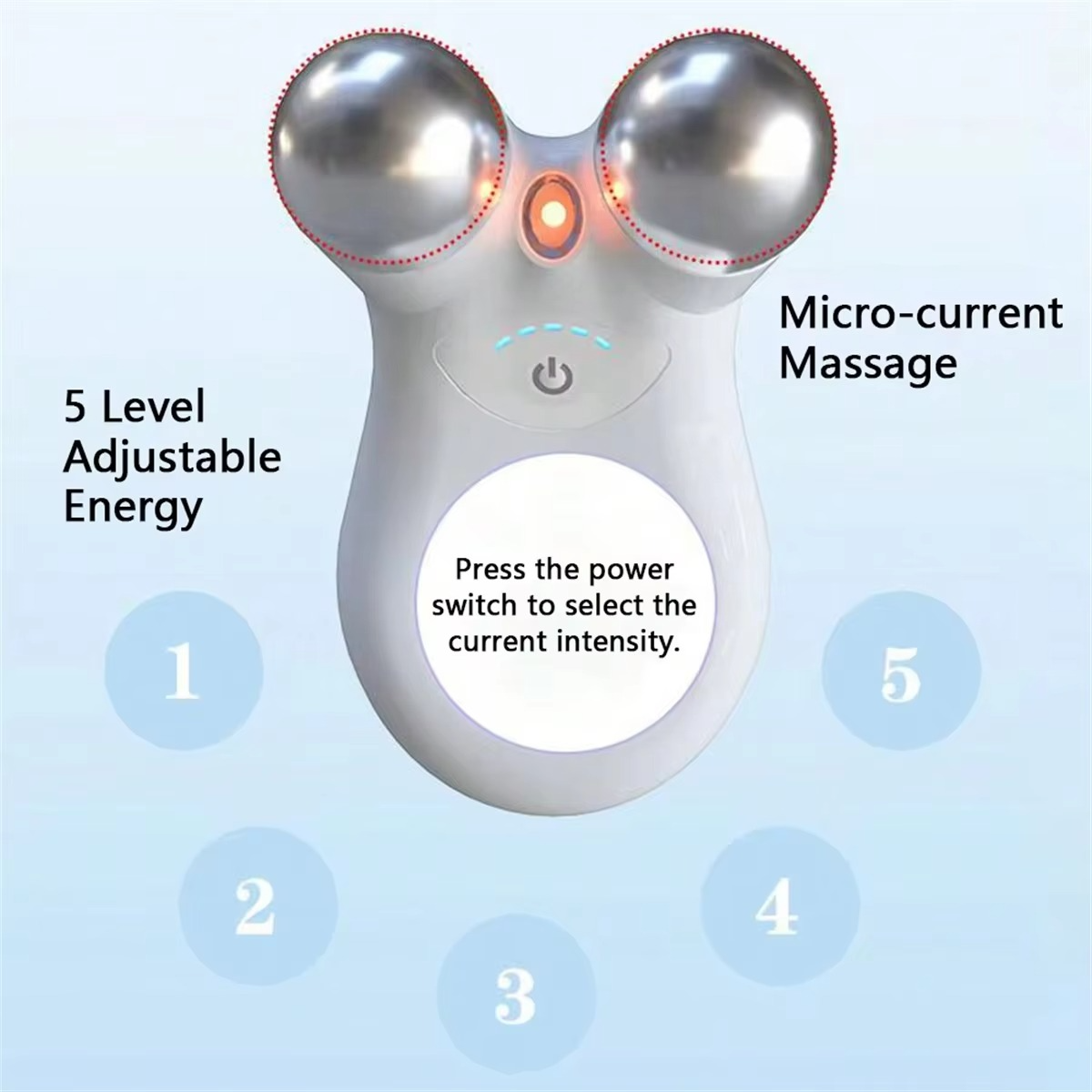 BowLift | Dual-Head RF & EMS Microcurrent Facial Rejuvenation Device