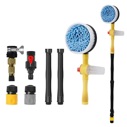 BowLift | Rotating, water-powered brush