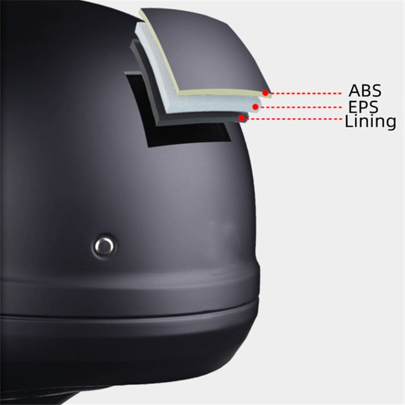 Skanto | Mystic Rider Detachable Full Face Helmet
