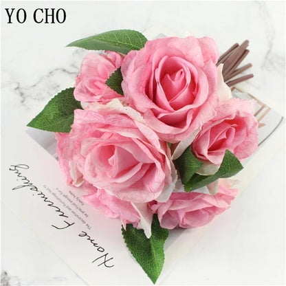 Skanto | Large Peony Silk Flower Bouquet Set