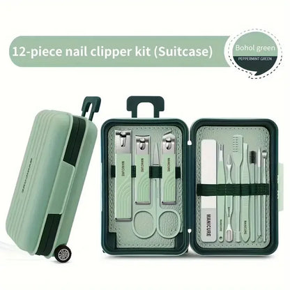 Skanto | 2023 New Anti-Splash Nail Clipper - Large Easy Nail Trimmer for Thick and Hard Nails, Household Items