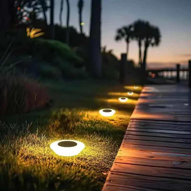 Solar Outdoor Path 4-piece Lights Brehn