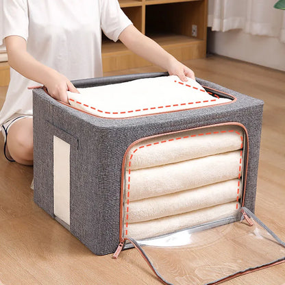 Foldable Storage Space-Saving Large Organizer Box | Brehn