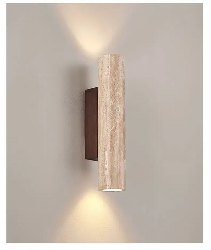 Skanto | LumeStone Wall Lamp – Luxurious LED Marble Light for Stylish Interiors
