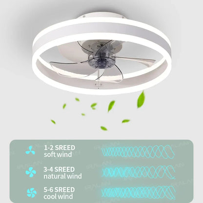Skanto | Aura Silent LED Ceiling Fan Light