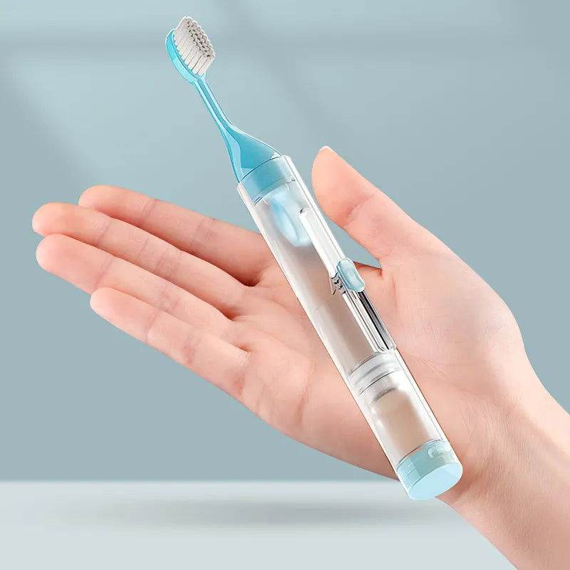 BowLift | Foldable Travel Brush Toothpaste Holder Set