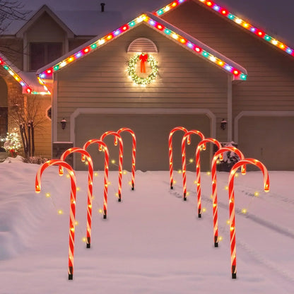 Skanto | CandyCaneLuxe | Waterproof LED Christmas Lights
