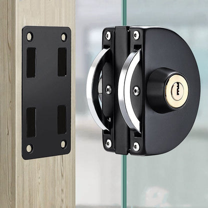 VIvolux | Sliding Door Stainless Steel Safety Glass Door Lock