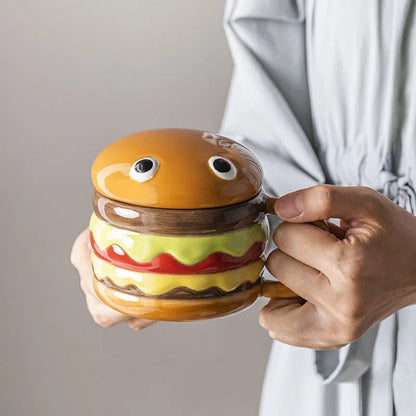 BowLift | Yummy Hamburger-Shaped Ceramic Hamburger Mug