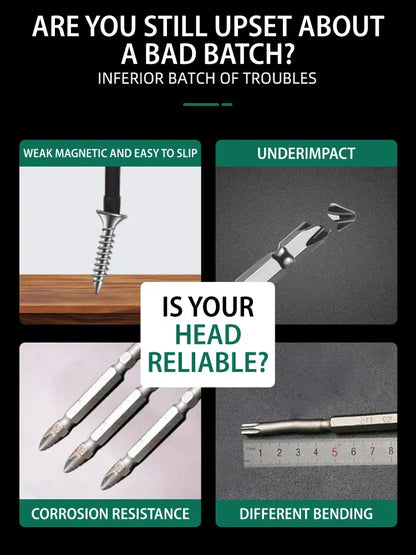 BowLift | Magnetic Titanium Impact Anti-Slip Screw Head