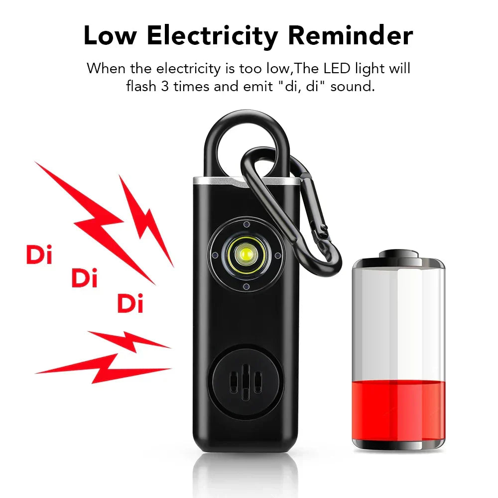Emergency Self-Defense Alarm Keychain | Skanto