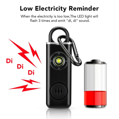 Emergency Self-Defense Alarm Keychain | Skanto
