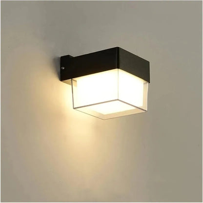 Brehn | AuroBeam LED Outdoor Wall Light | Waterproof IP65 | Modern Design for Balcony, Garden & Entrance | 9W / 18W