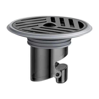 AquaShield Compact Floor Drain – Stainless Steel & Silicone Backflow Protection for Bathroom, Shower & Kitchen Bowlift
