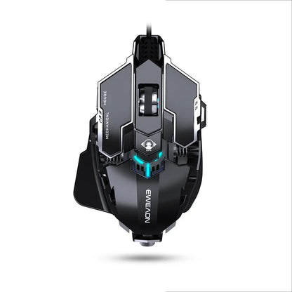 Brehn | Ergonomic RGB Mechanical Metal Wired Gaming Mouse