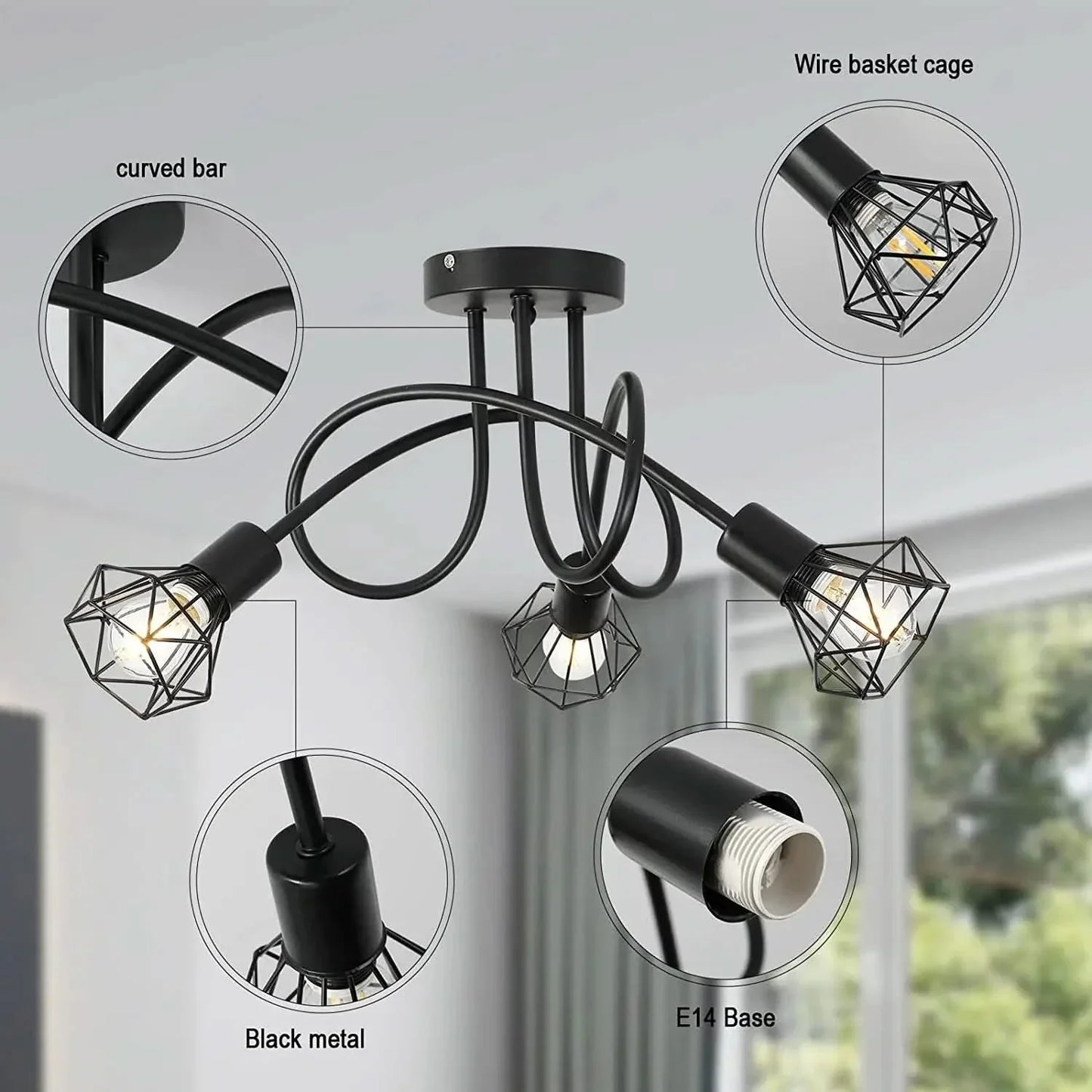 Skanto | FELORA – Modern Ceiling Lamp