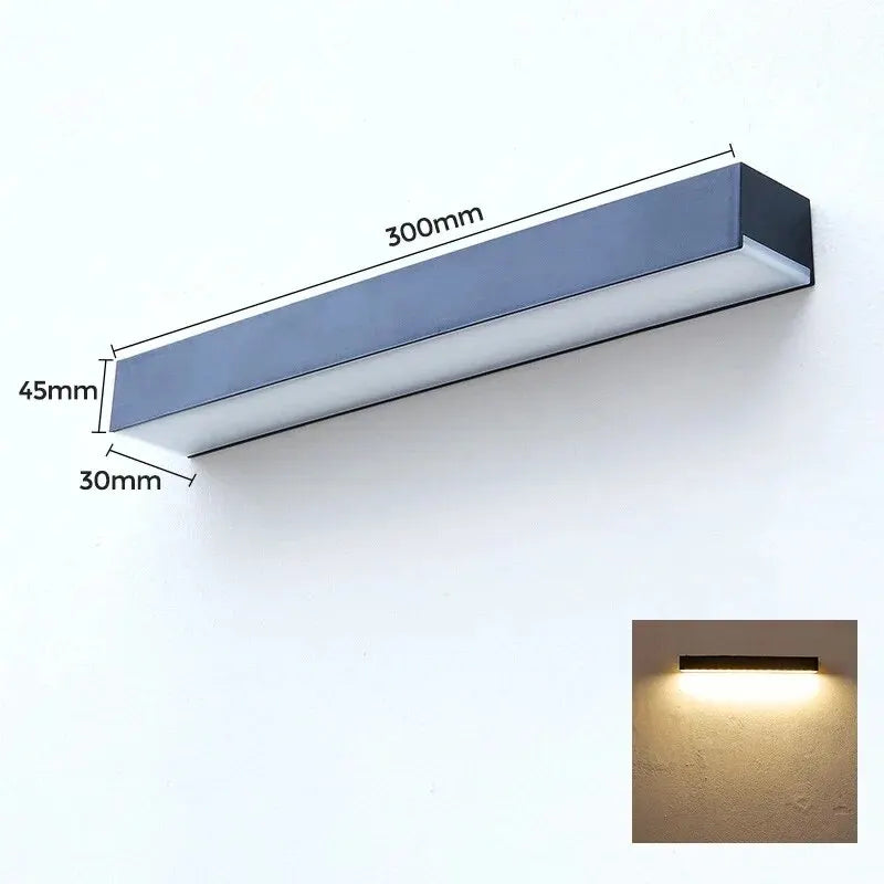 Brehn | Solavella Solar Wall Light | 16 LEDs | Super Bright & Waterproof | For Garden, Balcony & House Wall | Warm & Cold White