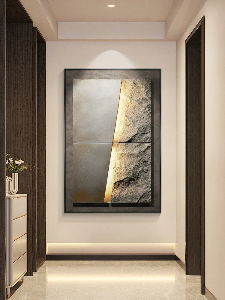 BowLift | New Rock Texture Led Porcelain Wall Lamp
