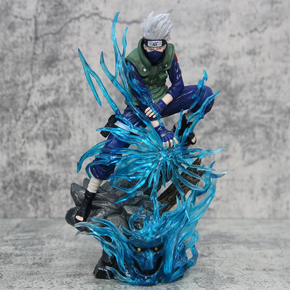 Detailed PVC Naruto Figure - Kakashi Hatake Model Doll for Anime Collectors, Gifts, and Home Decor 24cm (9.4 inches)