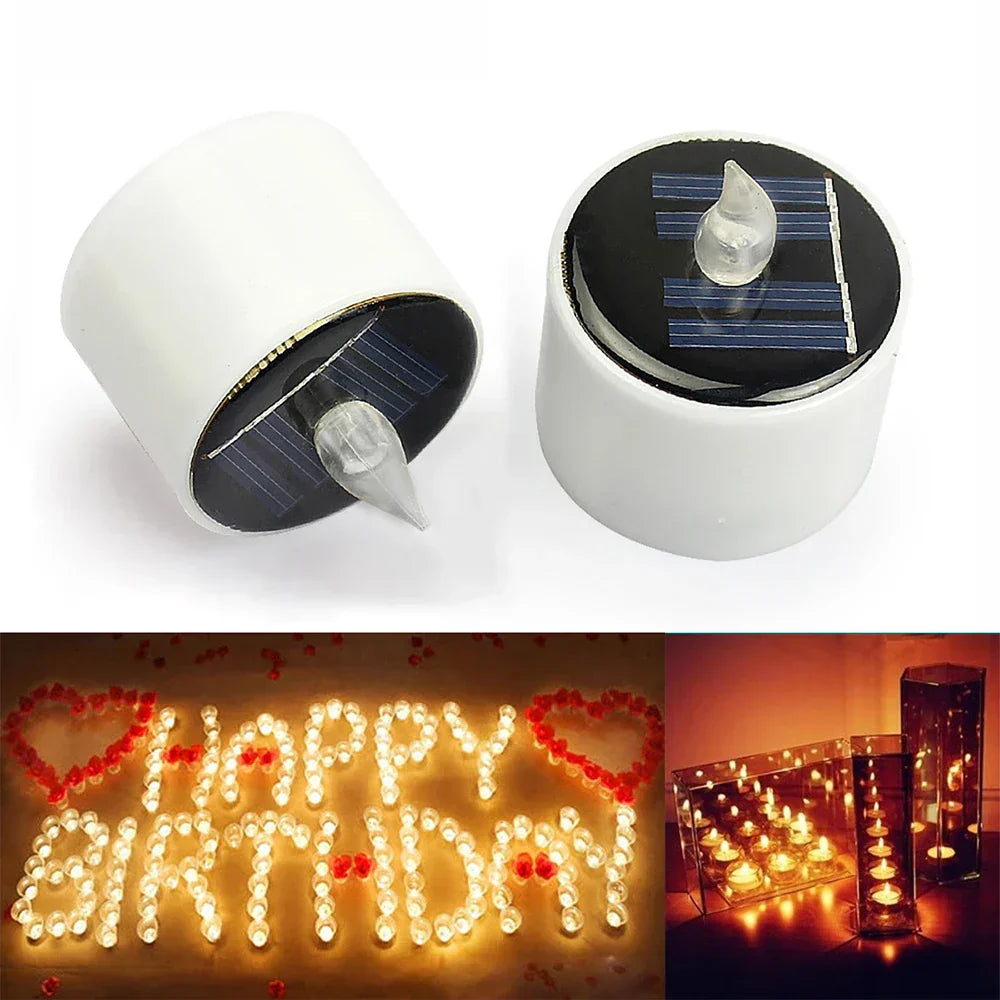 Solar-Powered Mini Candle Lights | Kalsten