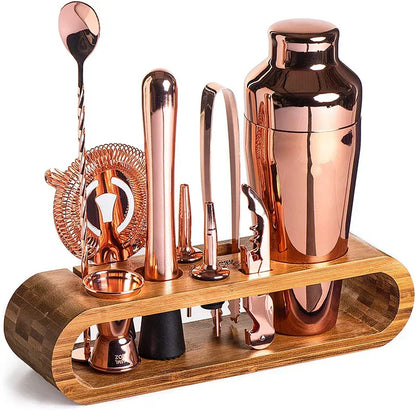 Skanto Metal Bar Set | Elegant Cocktail and Bartender Set | Perfect Drinks Easy to Make
