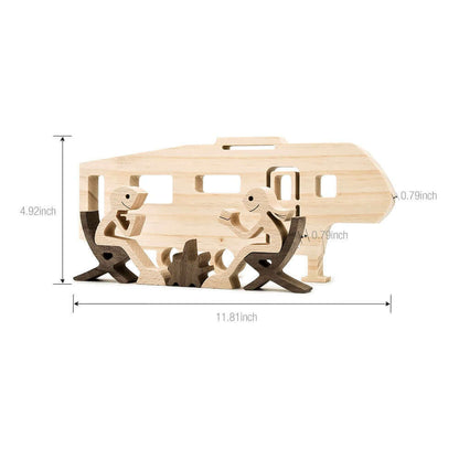 Skanto | Danish Wood Animal Ornaments