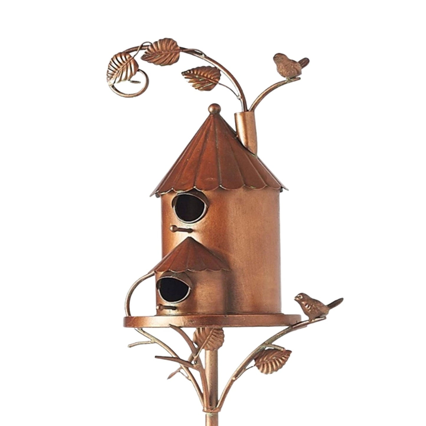 Skanto | Metal Art Birdhouse Garden Stake - Skanto