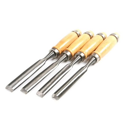 Skanto | 12-Piece Wood Carving Knife and Chisel Set for Detailed Woodworking