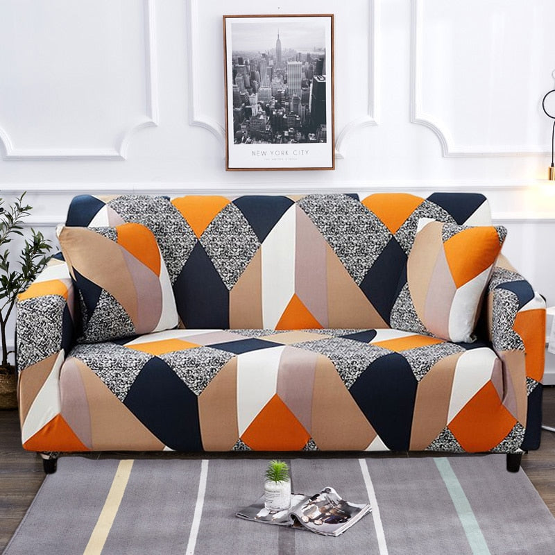 Modern non-slip colorful elastic sofa cover | Brehn