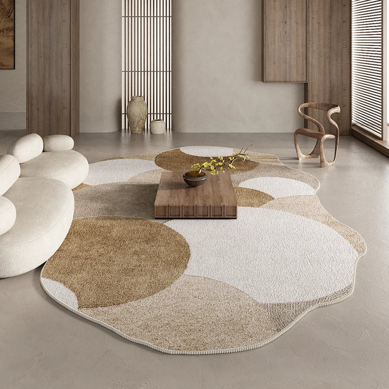 Skanto | Irregular Area Rug for Bedroom and Living Room Carpet