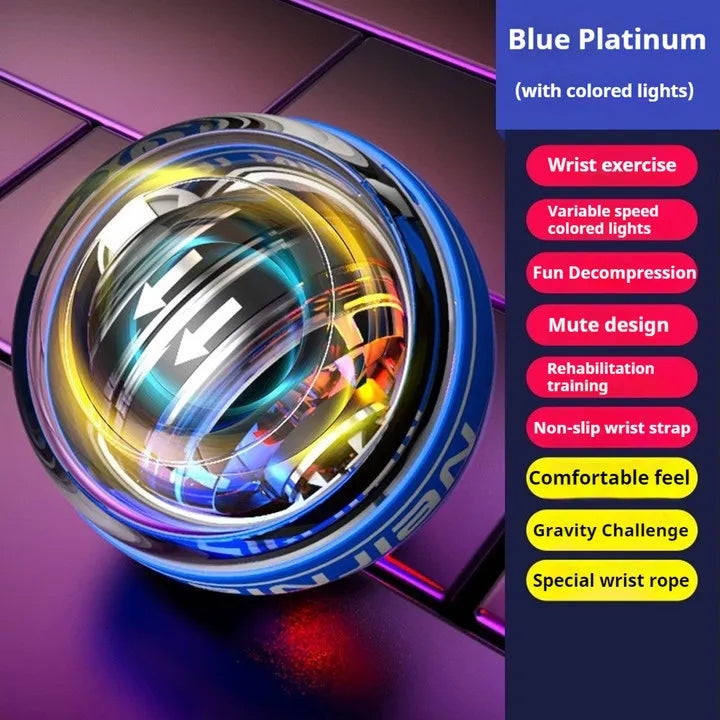 BowLift | LED Wrist Strengthening Gyro Ball