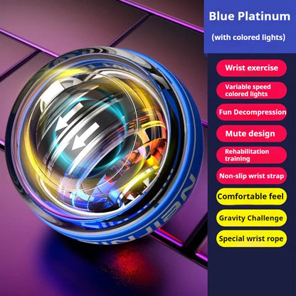 BowLift | LED Wrist Strengthening Gyro Ball