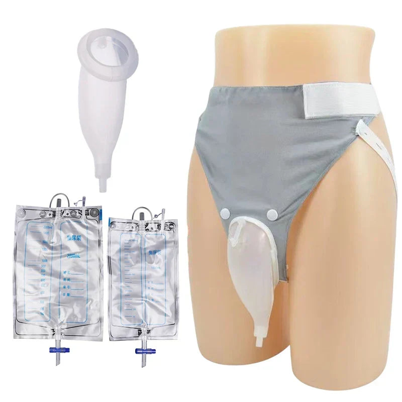 Kalsten | Silicone Adults Urine Collector with Catheter Bag