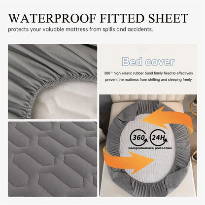 Skanto | Waterproof Ultra-Soft Fitted Latex Mattress Protector