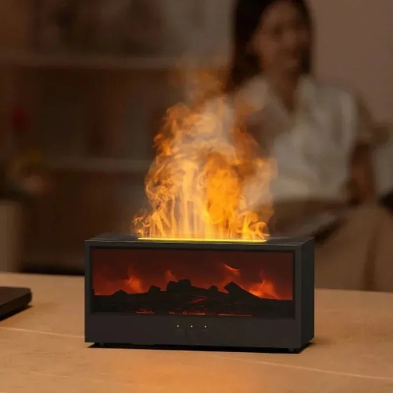 Fireplace Flame Mist Humidifier | Skanto
