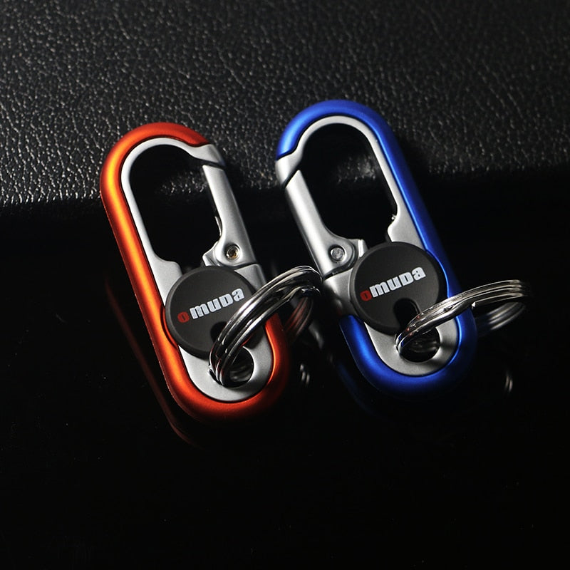 BowLift | Steel Secure Double Ring Hook Keychain
