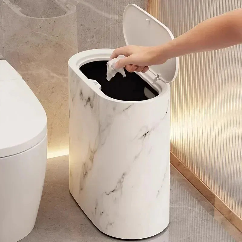 Nordic Marble Design Dustbin Brehn