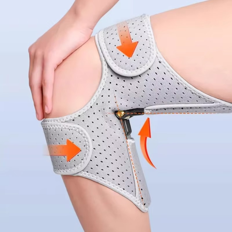 Skanto | Adjustable Knee Brace with Power Rebound Springs for Joint Relief and Stability