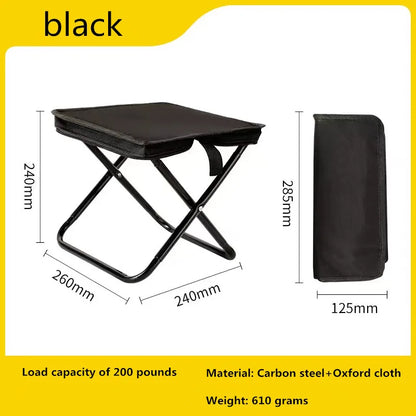 BowLift | Campurio Folding Chair | Ultralight & Sturdy | For Camping & Outdoor | 900g Aluminum