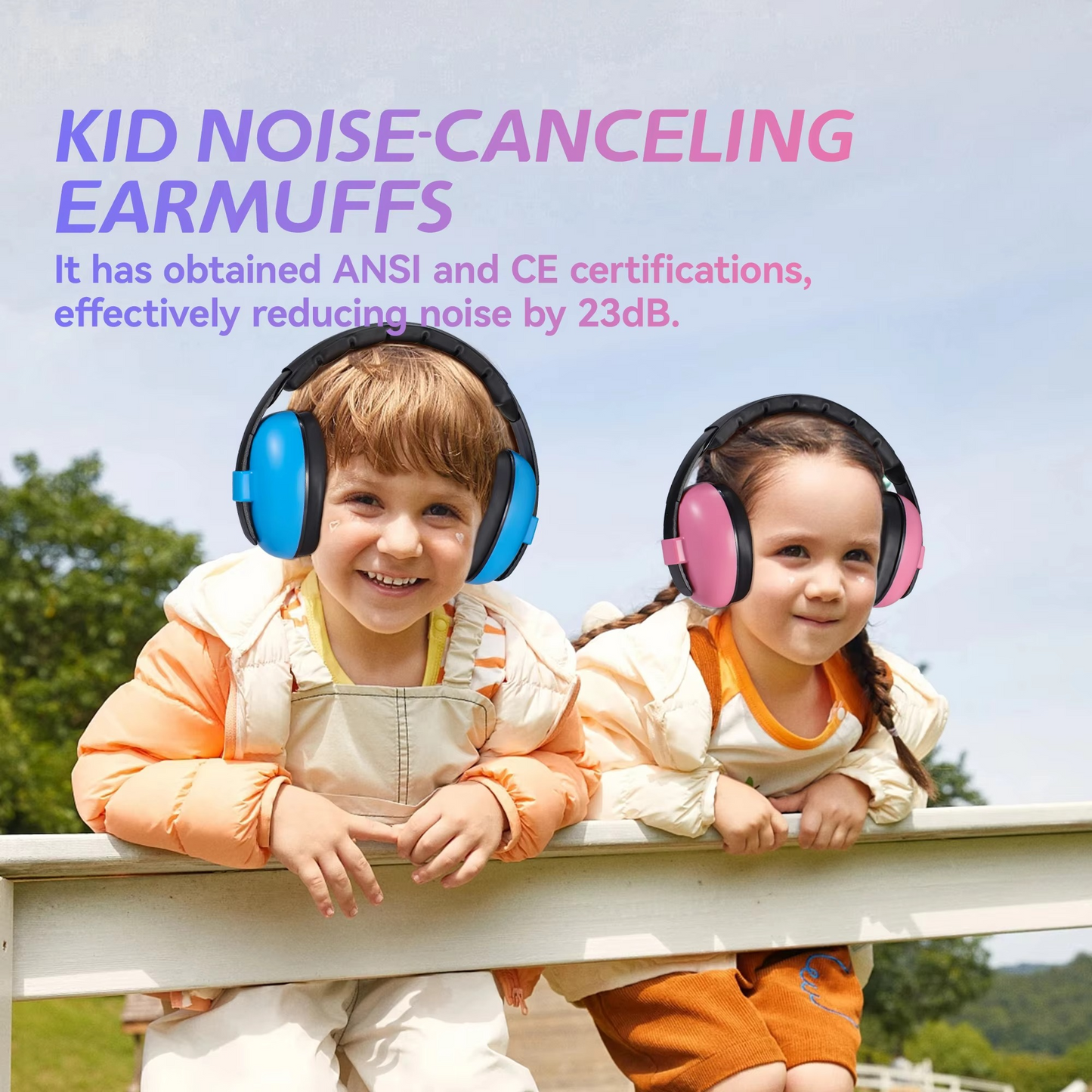 BowLift | Kids Noise Reduction Earmuffs for Sleep and Focus