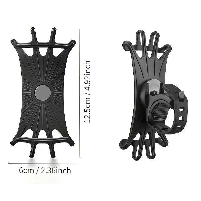 BowLift | Velogrip 360 | Smartphone holder bicycle & motorcycle | 360° rotatable | Universal & shockproof made of silicone