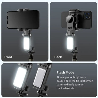 Skanto | 360 Rotation Gimbal Stabilizer Selfie Stick Tripod for iPhone