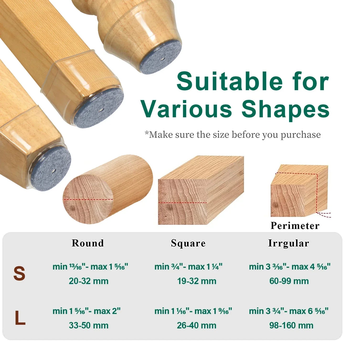 Skanto | Silicone Furniture Chair Leg Floor Protector