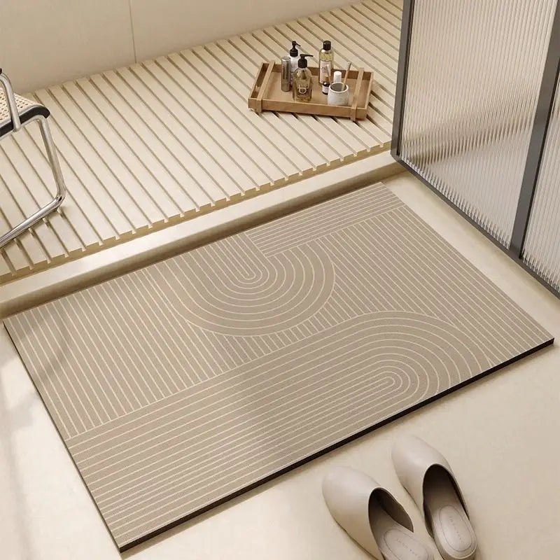Kalsten | Non-slip Diatomite Bath Mat Kitchen Mat Door Mat Shower Mat