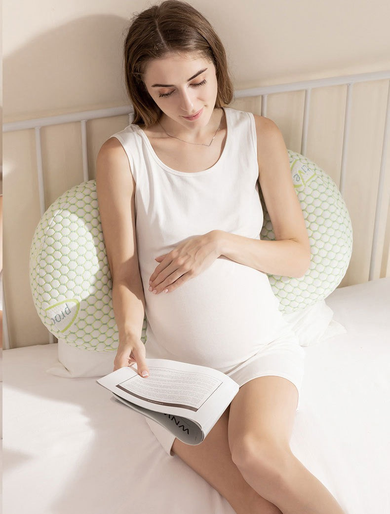 Skanto | ComfyMama U-Shaped Pregnancy Pillow – Full Body Support & Washable Cover